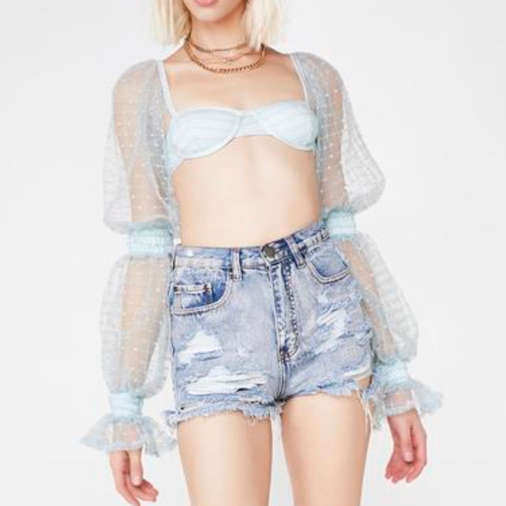 ZYA Sky Lolita Top